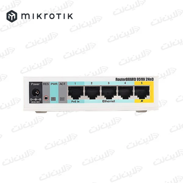 روتر مدل Mikrotik RB951Ui-2HnD