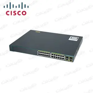 سوئیچ 24 پورت POE سیسکو مدل Cisco WS-C2960-24PC-L