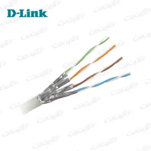 کابل شبکه Cat6A با روکش ضد حریق دی لینک مدل D-Link NCB-6ASGRYR-500-LS