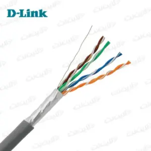 کابل شبکه Cat 6 FTP سایز 24AWG دی-لینک مدل D-Link NCB-C6SGRYR-500