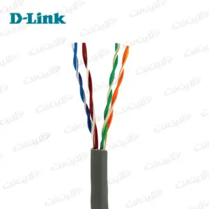 کابل شبکه ضد حریق دی لینک مدل DLINK NCB-C6UGRYR-305-LS