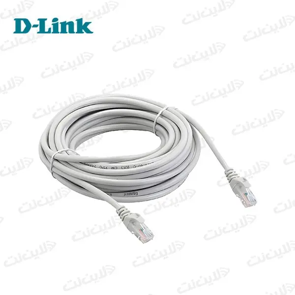 پچ کورد طوسی دی لینک Cat5E دی لینک مدل NCB-5EUGRYR1 10M