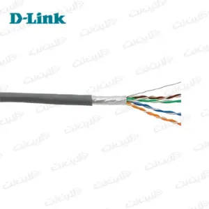 کابل شبکه Cat 6 FTP سایز 24AWG دی-لینک مدل D-Link NCB-C6SGRYR-500