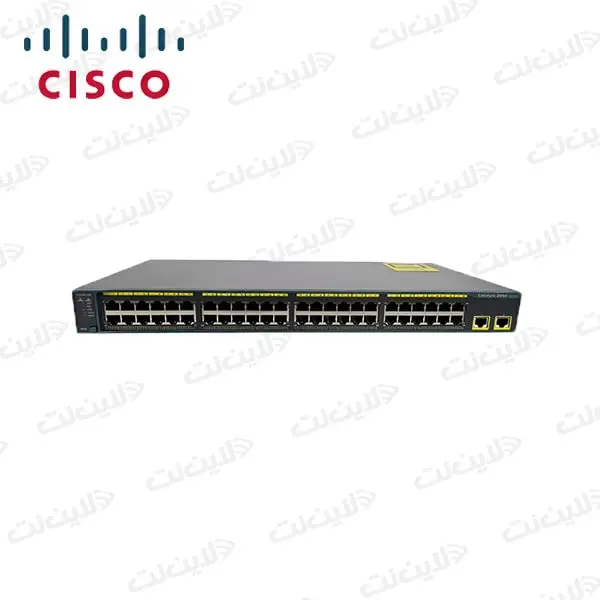 سوئیچ WS-C2960-48TT-L برند سیسکو cisco