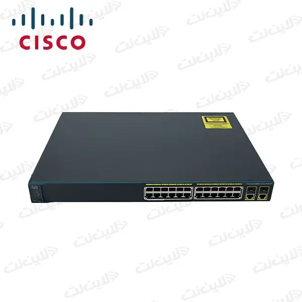 سوئیچ سیسکو Cisco WS-C2960-Plus24PC-L با 24 پورت POE