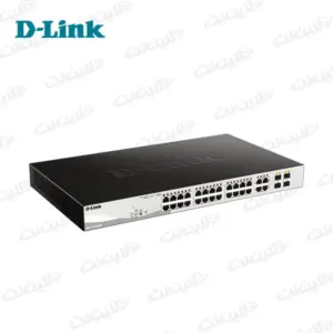 سوئیچ 28 پورت گیگابیت دی لینک مدل D-Link DGS-1210-28P