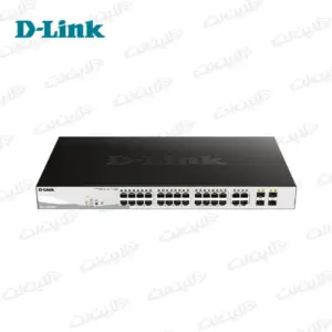 سوئیچ 28 پورت گیگابیت دی لینک مدل D-Link DGS-1210-28P