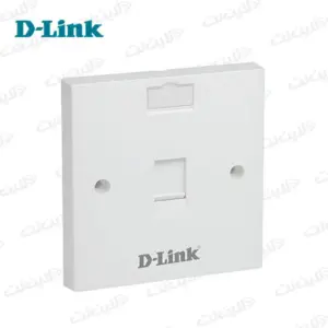 فیس پلیت تک پورت و تخت دی لینک مدل D-LINK NFP-0WHI11