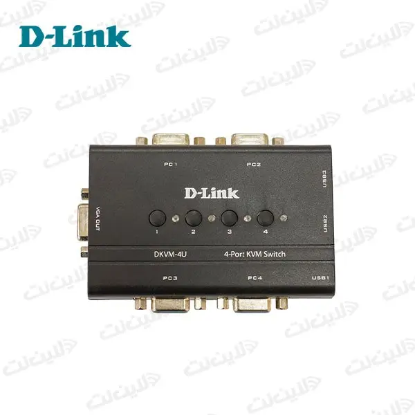 سوئیچ 4 پورت KVM مدل D-LINK DKVM-4U