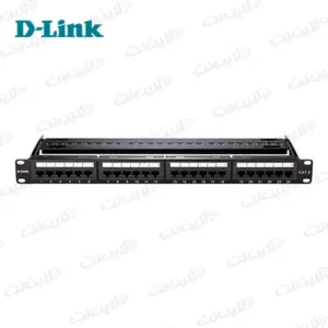 پچ پنل لودد 24 پورت Cat6 دی لینک D-LINK NPP-C61BLK241