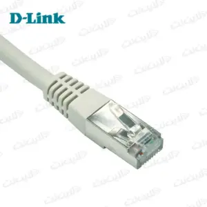 کابل پچ کورد یک متری Cat6 شیلد دار دی لینک مدل D-LINK NCB-C6SGRYR1