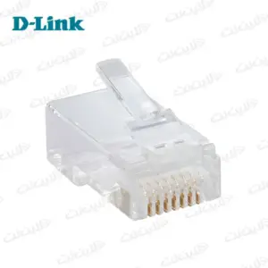 کانکتور Cat6 بسته 100 عددی دی لینک مدل D-LINK PG-C61TRA501-100