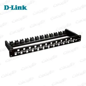 پچ پنل 24 پورت Cat6A دی لینک مدل D-LINK NPP-6A1BLK241