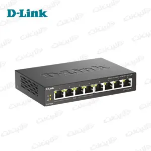 سوئیچ 8 پورت PoE گیگابیت دی لینک مدل D-Link DGS-1008P