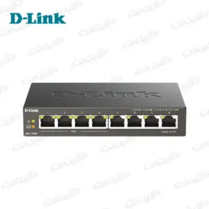 سوئیچ 8 پورت PoE گیگابیت دی لینک مدل D-Link DGS-1008P