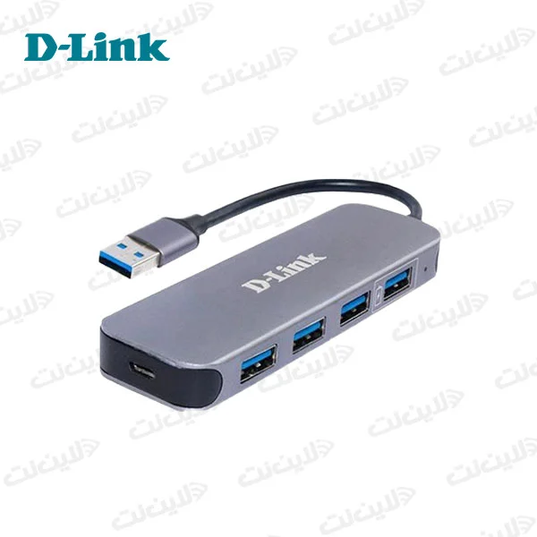 هاب 3.0 USB چهار پورت دی لینک مدل D-LINK DUB-1340