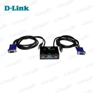 سوییچ 2 پورت KVM دی لینک مدل D-LINK KVM-221