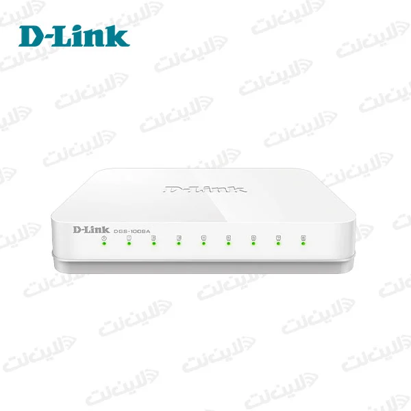 سوئیچ 8 پورت گیگابیتی دی لینک مدل D-Link DGS-1008A