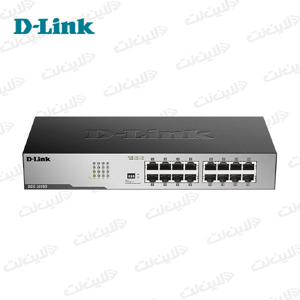 سوییچ 16 پورت گیگابیت دی لینک مدل D-LINK DGS-1016D