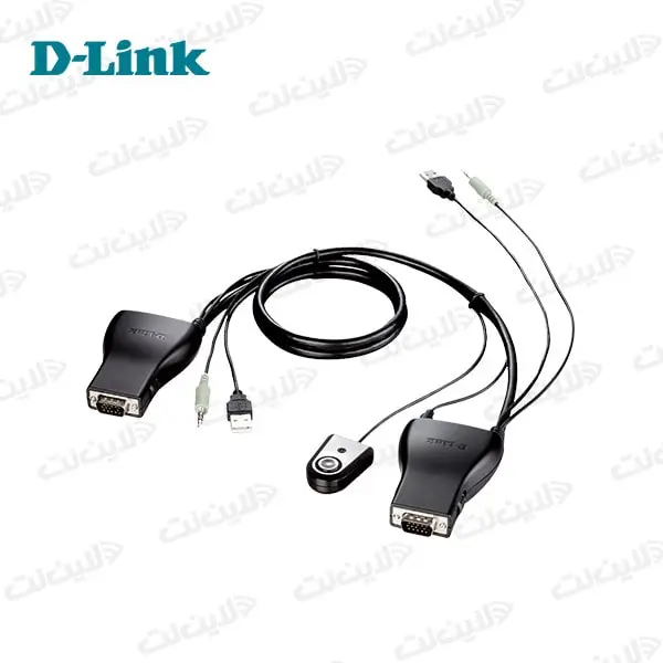 سوئیچ KVM USB دی لینک مدل D-Link KVM-222