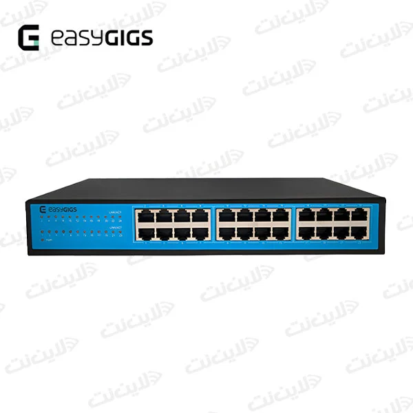 سوئیچ 24 پورت ایزی گیگز مدل Easy Gigs EG-SWU-1201-24G