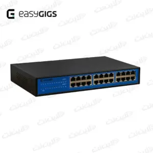 سوئیچ 24 پورت EG-SWU-1201-24G ایزی گیگز Easy Gigs