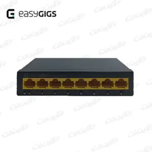 سوئیچ 8 پورت ایزی گیگز مدل Easy Gigs EG-SWU-1201-8G