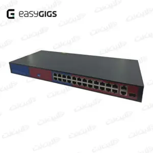 سوئیچ 24 پورت POE EG-SWU-1381-27FCP ایزی گیگز Easy Gigs