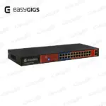 سوئیچ 24 پورت گیگابیت ایزی گیگز مدل Easy Gigs EG-SWU-1401-26GPS