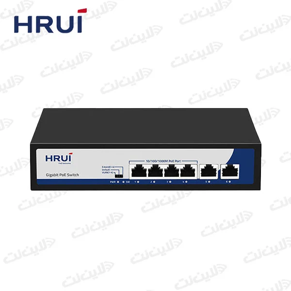 سوئیچ شبکه گیگابیت PoE اچ آر یو آی مدل HRUI HR900-AFG-42N