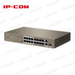 سوئیچ POE آی پی کام مدل IP-COM F1118P-16-150W