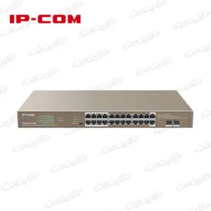 سوئیچ 24 پورت POE آی پی کام مدل IP-COM G1126P-24-410W