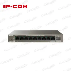 سوئیچ 8 پورت گیگابیت آی ‌پی ‌کام مدل IP-COM G2210P-8-102W