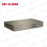 سوییچ شبکه 8 پورت آی ‌پی ‌کام مدل IP-COM G3310P-8-150W