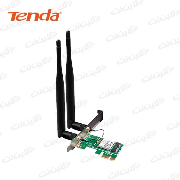 کارت شبکه دوبانده PCI Express تندا مدل Tenda E12