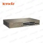 سوئیچ 16 پورت POE تندا مدل Tenda TEF1118P-16-150W