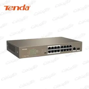 سوئیچ مدیریتی 16 پورت POE تندا مدل Tenda TEF1118P-16-150W