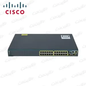 سوئیچ شبکه سیسکو 24 پورت مدل Cisco WS-C2960S-24TS-S