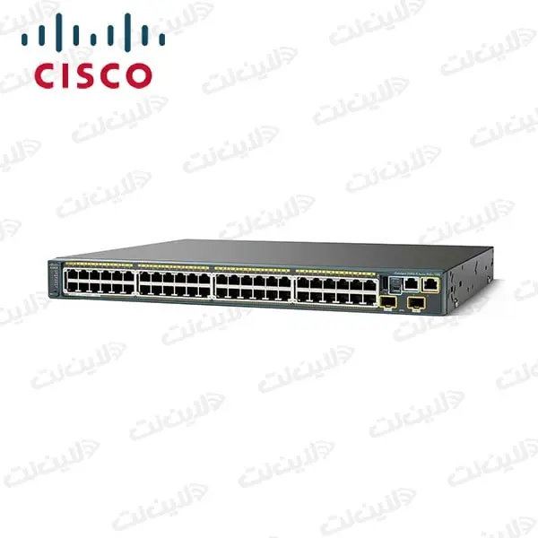 سوئیچ 48 پورت سیسکو مدل Cisco WS-C2960S-48FPD-L