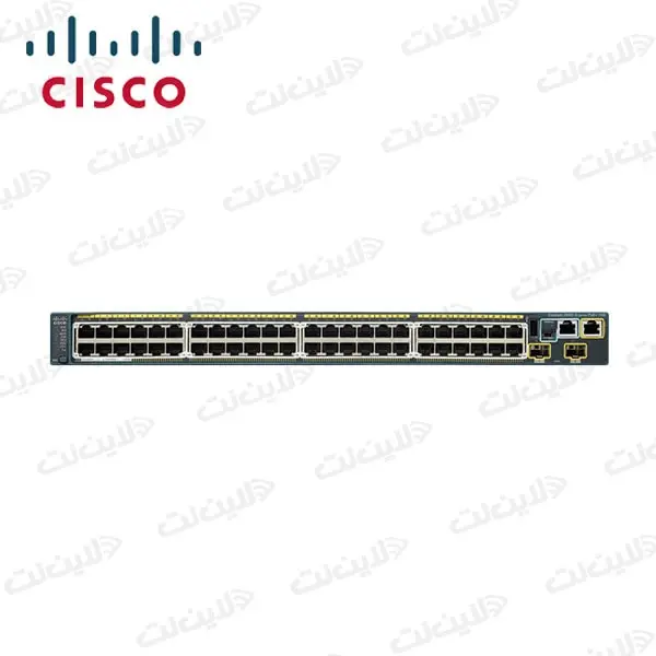 سوئیچ شبکه مدل Cisco WS-C2960S-48FPD-L