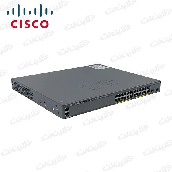 سوئیچ شبکه مدل WS-C2960X-24PD-L سیسکو