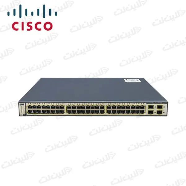 سوئیچ 48 پورت سیسکو مدل Cisco WS-C3750G-48TS-S