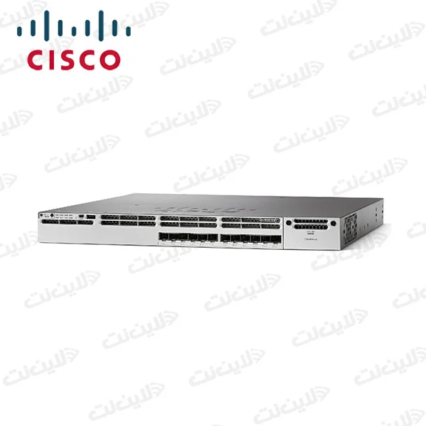 سوئیچ 12 پورت +SFP سیسکو مدل Cisco WS-C3850-12XS-S