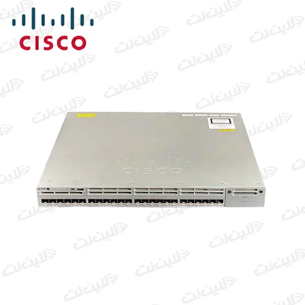 سوئیچ شبکه 24 پورت SFP سیسکو مدل Cisco WS-C3850-24XS-S