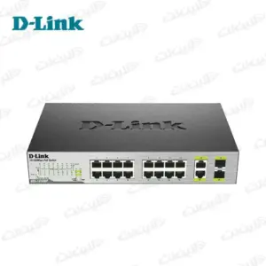 سوئیچ 18 پورت مگابیتی دی لینک مدل D-LINK DES-1018MP