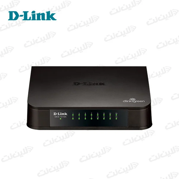 سوییچ 16 پورت DES-1016A دسکتاپ دی لینک D-LINK