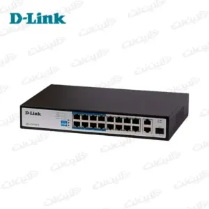 سوئیچ 16 پورتPOE DES-F1016P رکمونت دی لینک D-Link