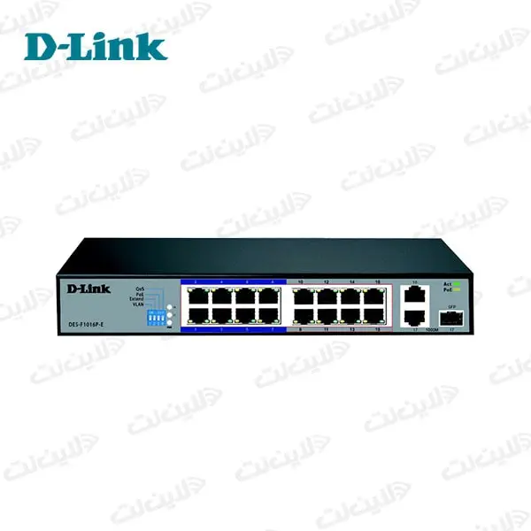 سوئیچ DES-F1016P رکمونت دی لینک D-Link