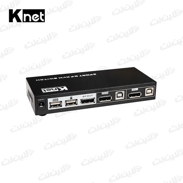 KVN سوئیچ 2 پورت DisplayPort اتوماتیک K.NET K-SWDPK402 کی نت