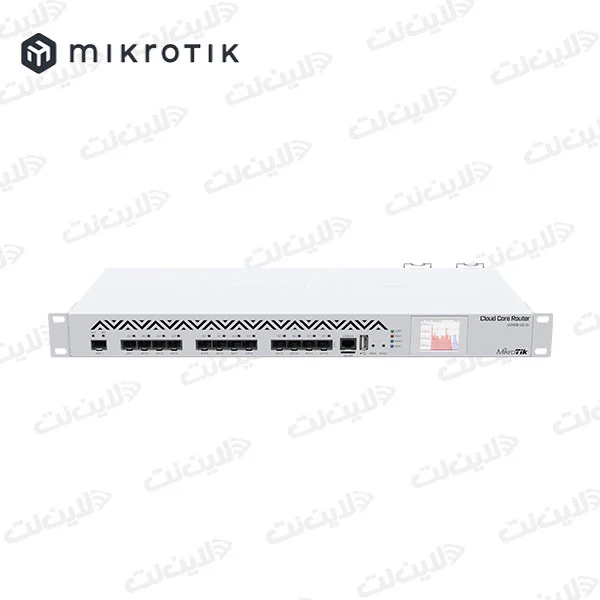 روتر 12 پورت شبکه میکروتیک مدل Mikrotik CCR1016-12S-1S